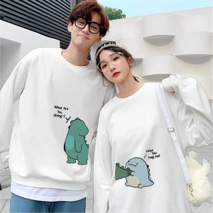 Baju couple kekinian Baju couple serasi Outfit pasangan romantis