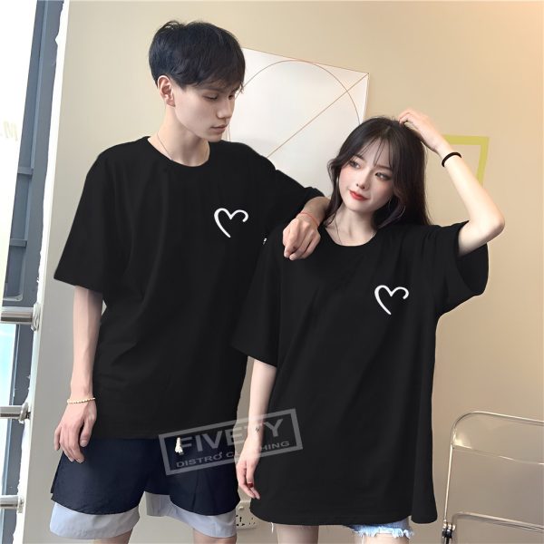 Baju Couple Kekinian – Kaos Pasangan Serasi Bahan Adem & Stylish - Image 4