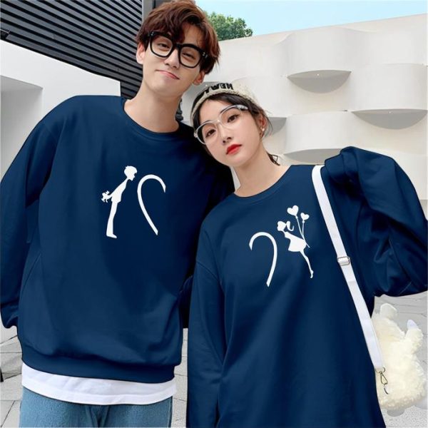 Baju Couple Kekinian – Baju Lengan panjang Pasangan Serasi Bahan Adem & Stylish - Image 6