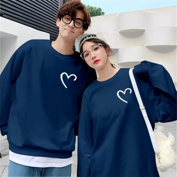 Baju Couple Kekinian – Baju Lengan panjang Pasangan Serasi Bahan Adem & Stylish - Image 5